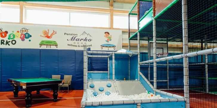 Celodenný vstup do Detského sveta Marko: Vnútorné aj vonkajšie ihriská