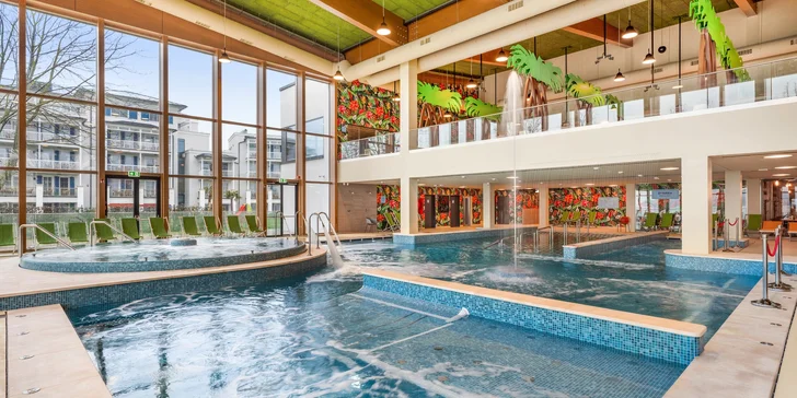 Cesta okolo sveta v 5* rezorte pri Balatone: wellness pre dospelých aj vlastný Family Park pre deti neobmedzene