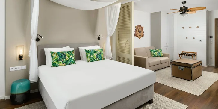 Cesta okolo sveta v 5* rezorte pri Balatone: wellness pre dospelých aj vlastný Family Park pre deti neobmedzene