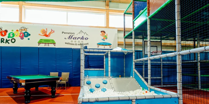 Úžasná dovolenka vo Veľkej Fatre: neobmedzený wellness alebo detský svet a raňajky v cene