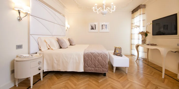 Cesenatico pri San Maríne: 5* hotel s vlastnou plážou, neobmedzeným wellness a stravou podľa výberu