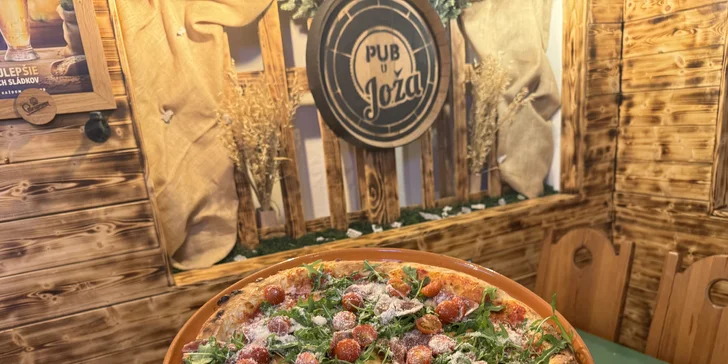 Chrumkavá pizza podľa vášho výberu: Na výber až 18 druhov
