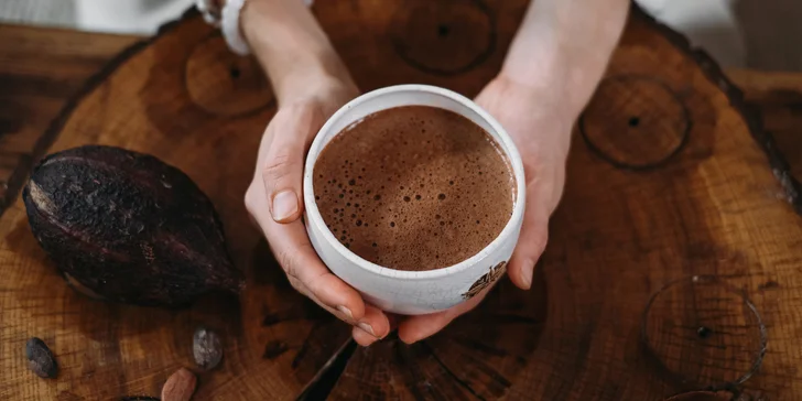 Dychové cvičenia s prípravou kakaa alebo zážitková riadená degustácia kakaa v Kakaw Co+