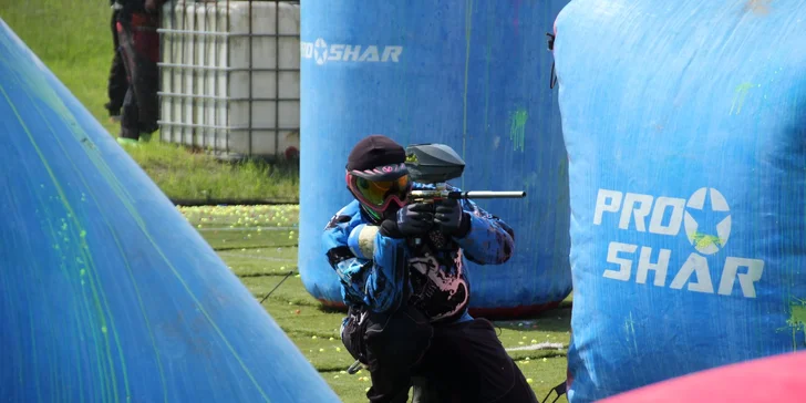 90-minútový tréning paintballu s profesionálnym trénerom pre 1, 2 či 6 hráčov
