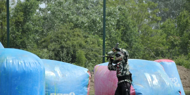 90-minútový tréning paintballu s profesionálnym trénerom pre 1, 2 či 6 hráčov