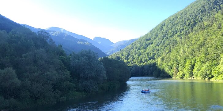 Splav rieky Orava v kanoe alebo rafte - na výber 2 trasy rôznej náročnosti