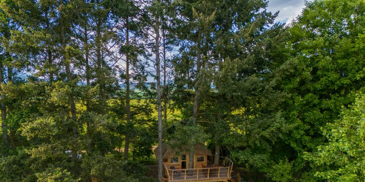 Dobrodružstvo na brehu Liptovskej Mary: pobyt v domčeku na strome s rozľahlou terasou a úchvatnými výhľadmi