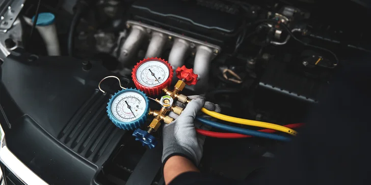 Servis a plnenie klimatizácie chladivom R134a a R1234yf