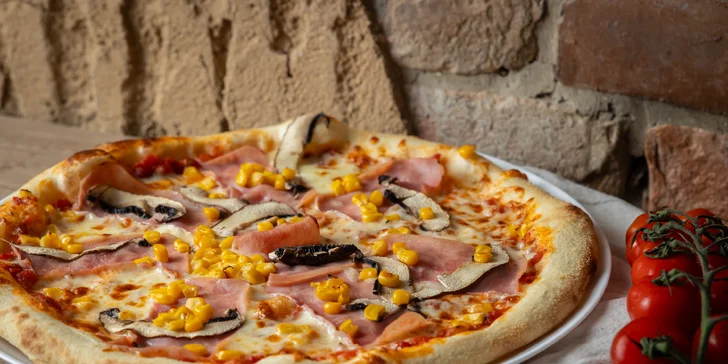 Lahodná pizza podľa výberu, až 7 druhov!