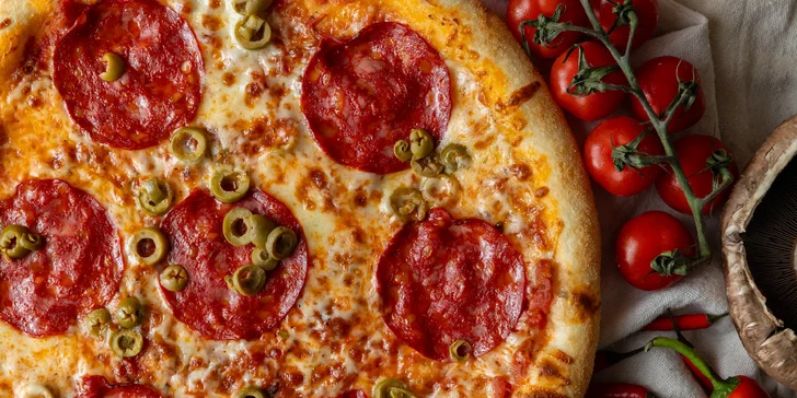 Lahodná pizza podľa výberu, až 7 druhov!