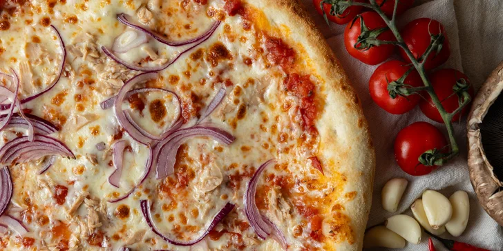 Lahodná pizza podľa výberu, až 7 druhov!
