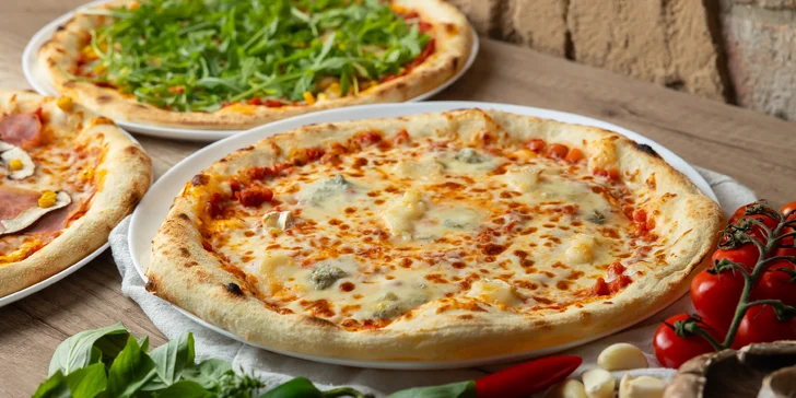 Lahodná pizza podľa výberu, až 7 druhov!