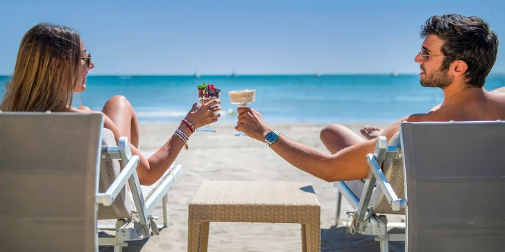 Luxus v Taliansku: mesto Cervia, luxusný 5* pobyt priamo pri piesočnatej pláži, raňajky, variant s 1 obedom