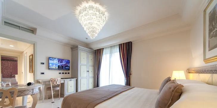 Luxus v Taliansku: mesto Cervia, luxusný 5* pobyt priamo pri piesočnatej pláži, raňajky, variant s 1 obedom