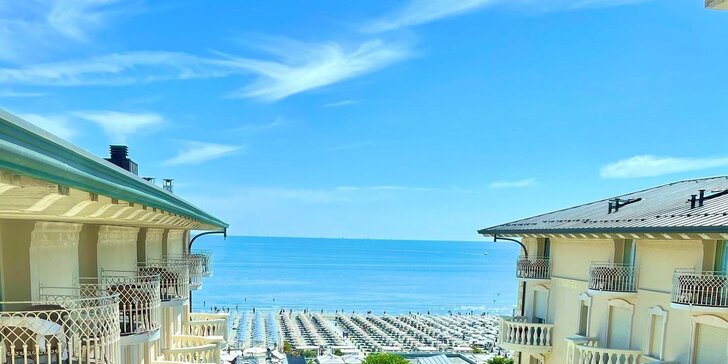 Luxus v Taliansku: mesto Cervia, luxusný 5* pobyt priamo pri piesočnatej pláži, raňajky, variant s 1 obedom