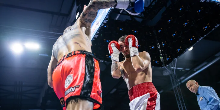 Vstupenka na G.G. Boxing Night s najlepšími slovenskými hviezdami boxu