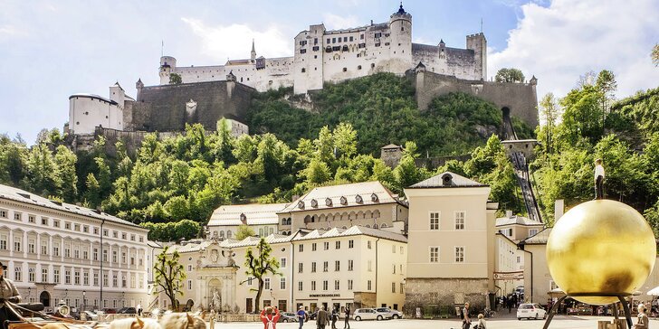 Za krásami Salzburgu: 3* hotel s raňajkami pre 1 až 3 osoby, v cene jazda na horu Mönchsberg