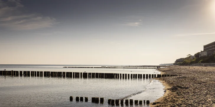 Dovolenka pri Balte: hotel na pláži, polpenzia alebo plná penzia, neobmedzený wellness aj procedúry
