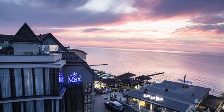 Dovolenka pri Balte: hotel na pláži, polpenzia alebo plná penzia, neobmedzený wellness aj procedúry