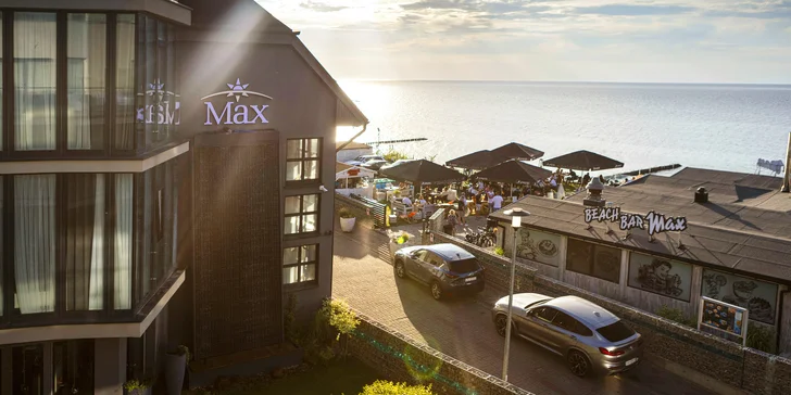 Dovolenka pri Balte: hotel na pláži, polpenzia alebo plná penzia, neobmedzený wellness aj procedúry