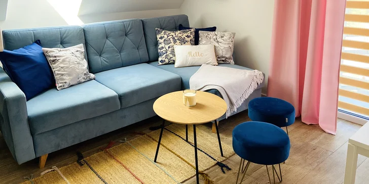 Poľský Karibik na plážach mesta Leba: moderné apartmány pre celú rodinu, záhrada aj balkón