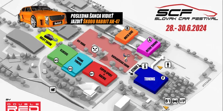 Vstupenky na Slovak Car Festival: 1-dňová alebo 3-dňová