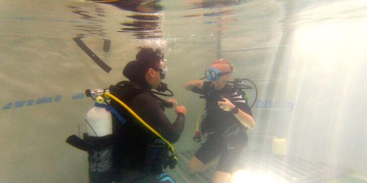 Freediving alebo prístrojové potápanie vo forme kurzu, ochutnávky či výcviku