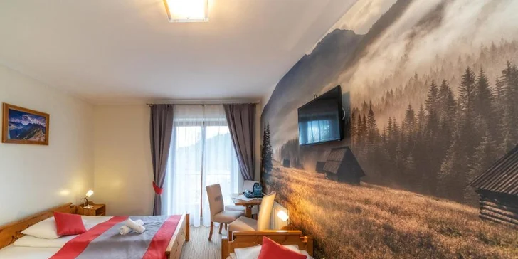 Ekologický hotel blízko Zakopaného s výhľadom aj wellness