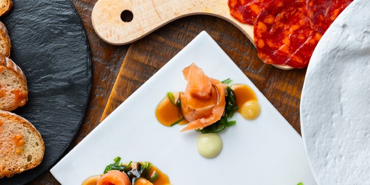Ochutnajte molekulárnu kuchyňu: Burrata, lososové sashimi či chorizo
