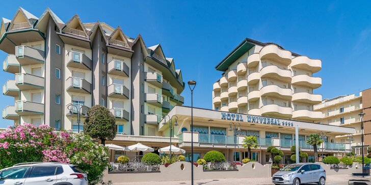 Talianske prímorské mesto Cervia: 4* hotel 60 m od piesočnatej pláže, raňajky alebo polpenzia, bazén a vírivka