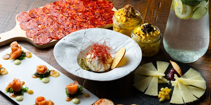 Ochutnajte molekulárnu kuchyňu: Burrata, lososové sashimi či chorizo