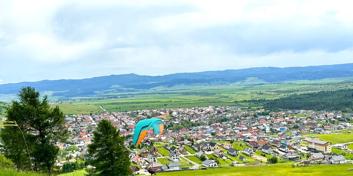 Tandemový paragliding: Vzneste sa k oblakom s reprezentantom a majstrom Slovenska