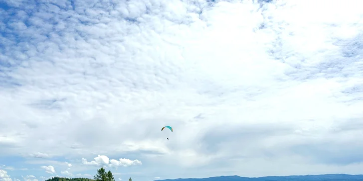 Tandemový paragliding: Vzneste sa k oblakom s reprezentantom a majstrom Slovenska