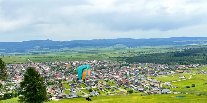 Tandemový paragliding: Vzneste sa k oblakom s reprezentantom a majstrom Slovenska