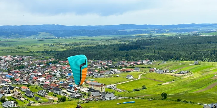 Tandemový paragliding: Vzneste sa k oblakom s reprezentantom a majstrom Slovenska