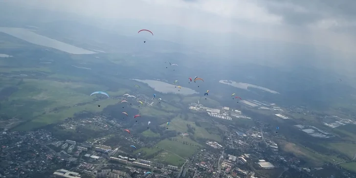 Tandemový paragliding: Vzneste sa k oblakom s reprezentantom a majstrom Slovenska