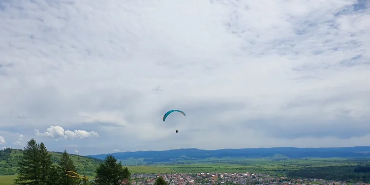 Tandemový paragliding: Vzneste sa k oblakom s reprezentantom a majstrom Slovenska
