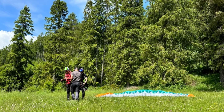 Tandemový paragliding: Vzneste sa k oblakom s reprezentantom a majstrom Slovenska
