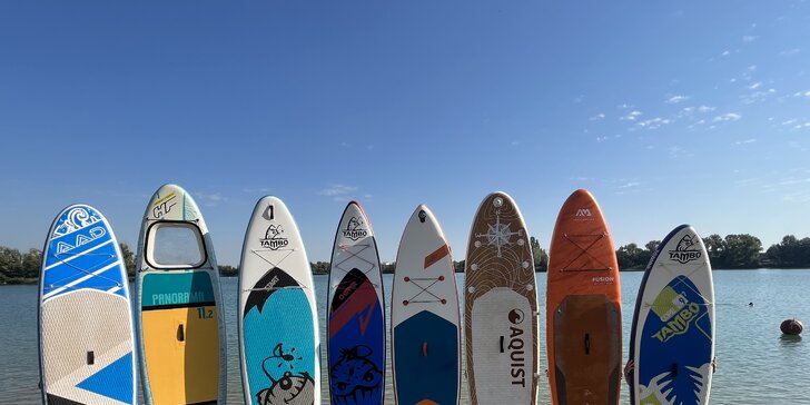 Prenájom paddleboardu na Zlatých pieskoch