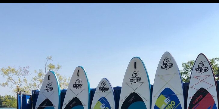 Prenájom paddleboardu na Zlatých pieskoch