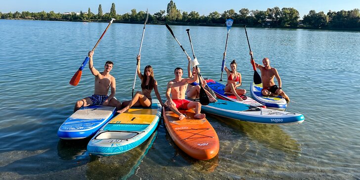 Prenájom paddleboardu na Zlatých pieskoch