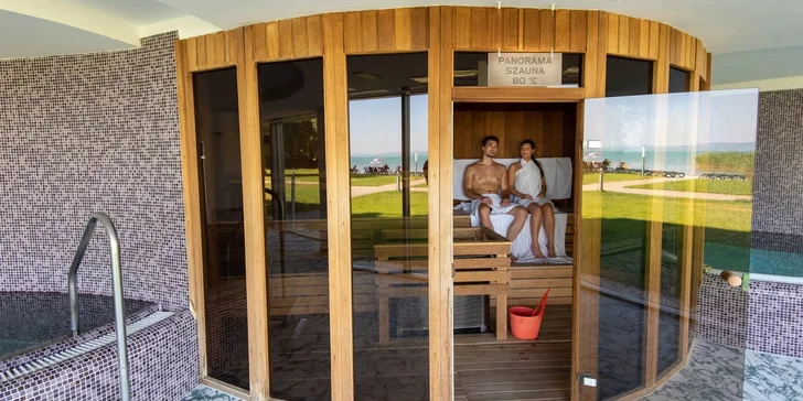Luxusný wellness pobyt pri Balatone s polpenziou a wellness