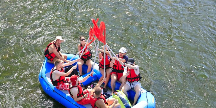 Celodenný prenájom raftu na riekach Dunajec alebo Poprad