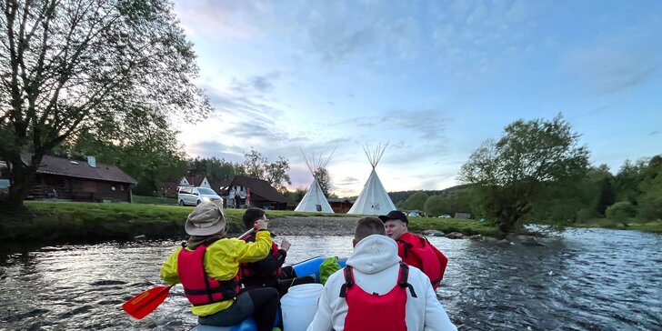 Celodenný prenájom raftu na riekach Dunajec alebo Poprad