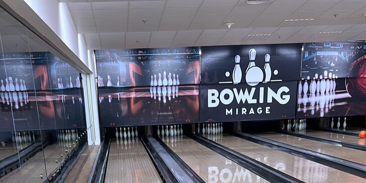 Zahraj si bowling v nákupnom centre Mirage s rodinou či kamošmi