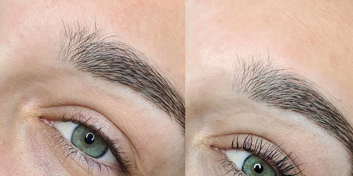 Laminácia obočia a lash lift alebo letná regeneračná kúra Mando 40