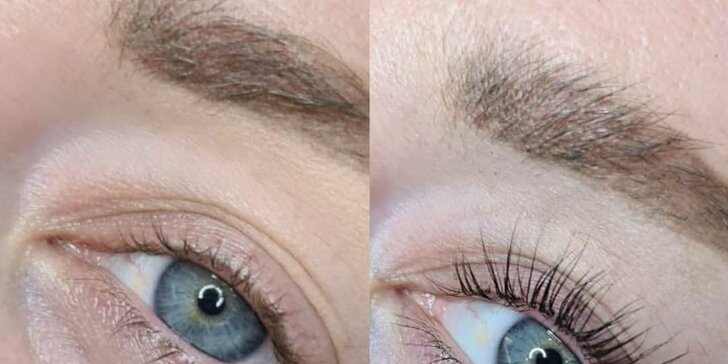 Laminácia obočia a lash lift alebo letná regeneračná kúra Mando 40