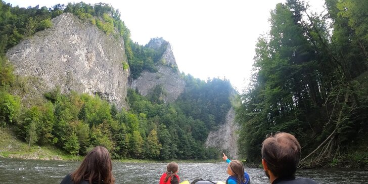 Tip na darček pre dobrodruha: Splav Dunajca na raftoch