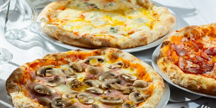 Pravá talianska pizza: 8 druhov na výber a nápoj k tomu