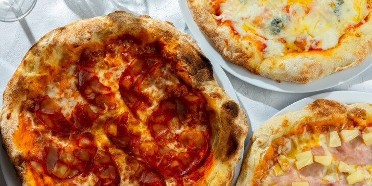 Pravá talianska pizza: 8 druhov na výber a nápoj k tomu